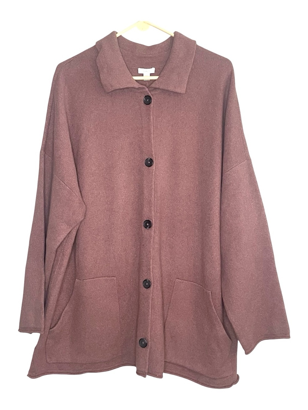 NWT Pure Jill 3X Rose Taupe Sweater Shacket by J Jill